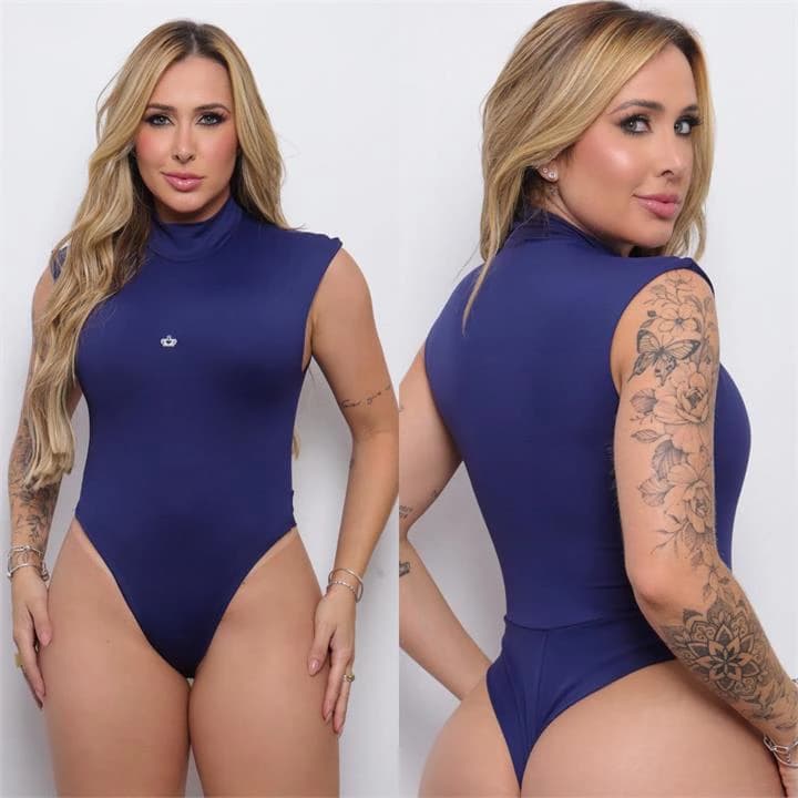 BODY LARA AZUL MARINHO