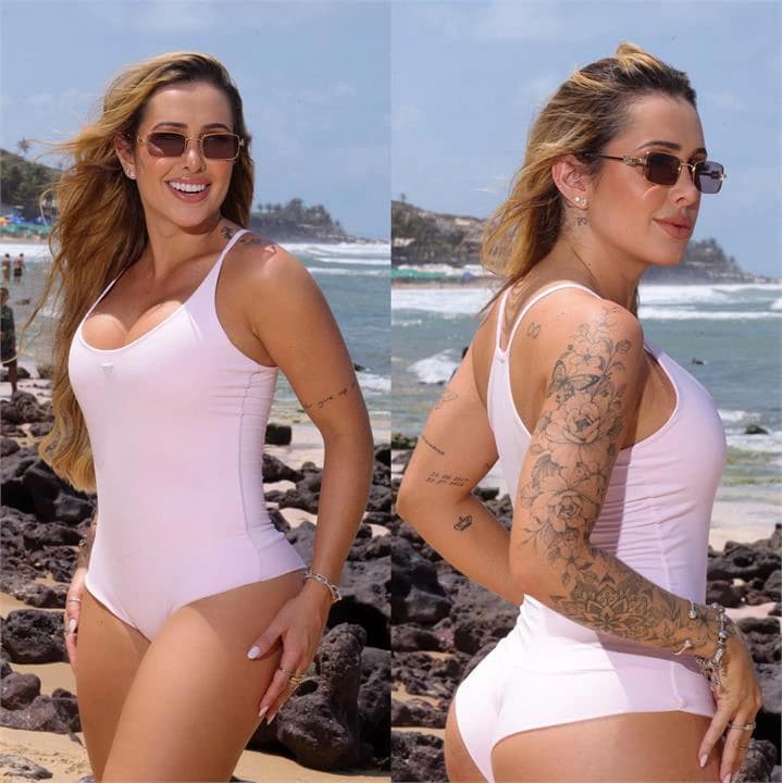 BODY BELA ROSA BEBÊ