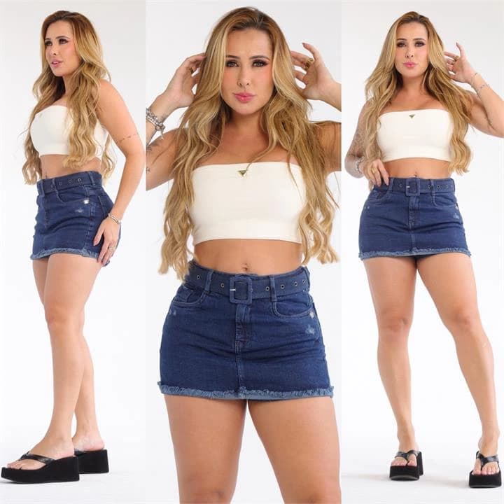 SHORT SAIA (COM CINTO ENCAPADO)