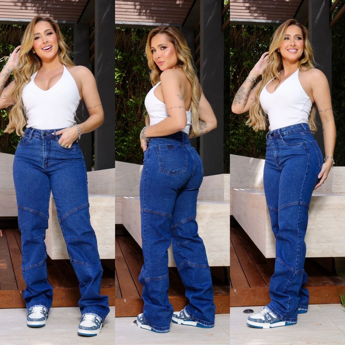 CALÇA WIDE LEG PREMIUM (COM ELASTANO)